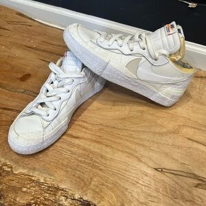 Nike x sacai blazer Low Sneakers **RARE FIND**